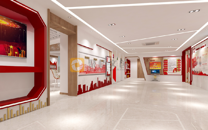 國企黨建展廳VR科技化設計