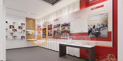 醫院黨建文化長廊設計案例：如何融合“紅色脈動”與“醫者仁心”？