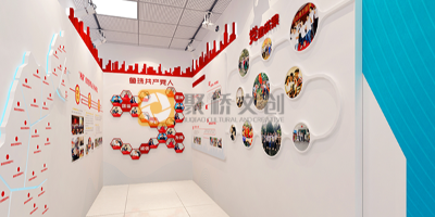 黨建展廳平面布局圖的設計要點