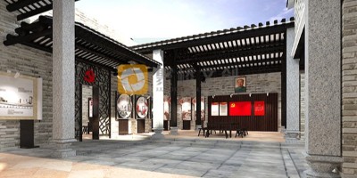 鄉村振興黨建展館的設計理念怎么寫？