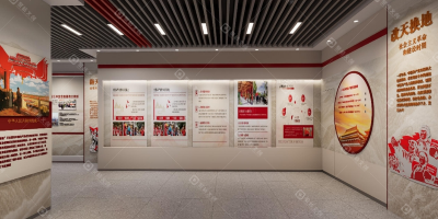 紅色主題展館設計的空間規(guī)劃方案：最大化利用場地，增強參觀體驗感