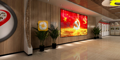 智能黨建展廳設計主題是如何確定的？