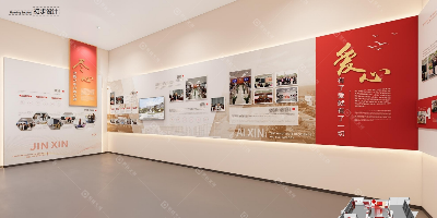 紅色展廳設(shè)計(jì)空間美學(xué)：平衡莊重感與參觀流暢性的設(shè)計(jì)法則