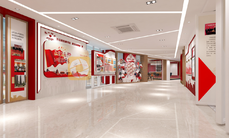 紅色黨建展廳設(shè)計