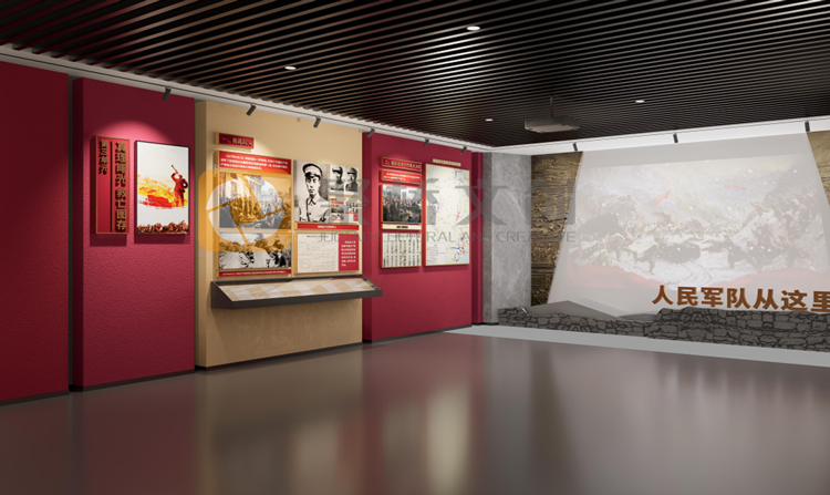 紅色展廳設(shè)計(jì)