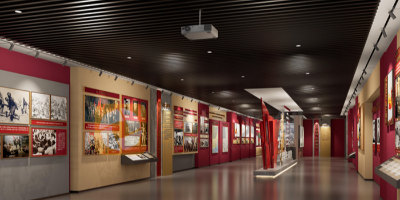 紅色展館設(shè)計中的色彩運用：紅色元素如何既莊重又富有感染力